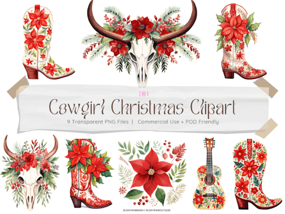 Download Cowgirl Christmas PNG Clipart - Christmas png Collection