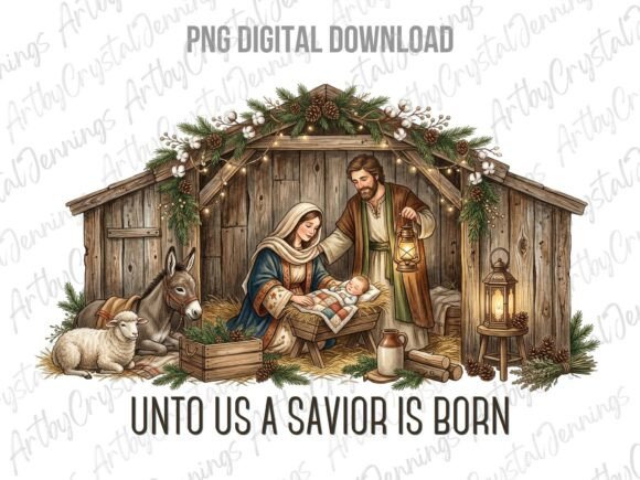 Download Religious Nativity Scene Christmas PNG - Premium Resources