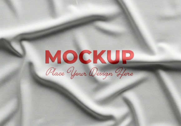 Download Crumpled Fabric Texture Mockup - Crumpled Collection
