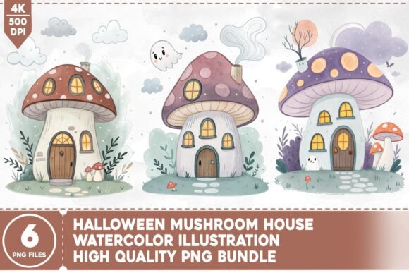 Download Halloween Mushroom House - Mushroom house Collection