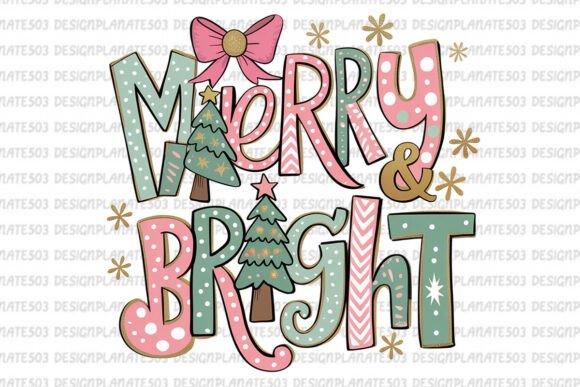 Download Merry and Bright, Christmas Png - Christmas png Collection