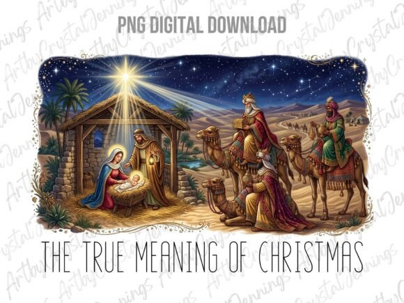 Download Nativity Scene Christmas PNG - Premium Resources