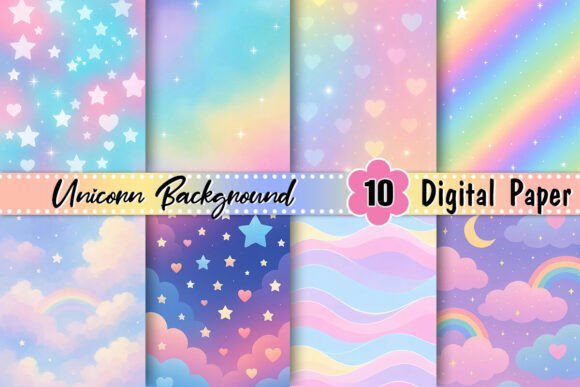 Download Fantasy Unicorn Background - Unicorn background Collection