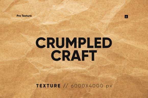 Download 25 Crumpled Craft Texture - Crumpled Collection