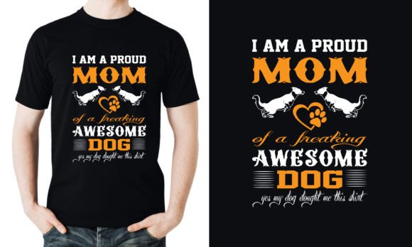 Download Dog Graphic T-shirt Design - Dog graphic Collection